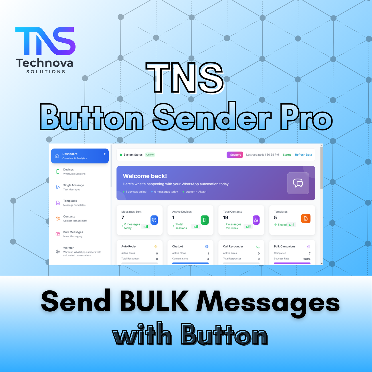 TNS Button Pro Sender